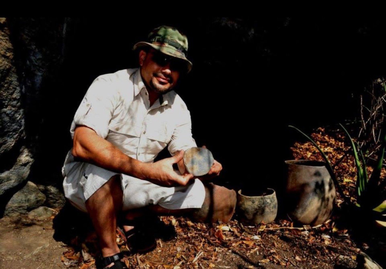 Discovery of ancient clay pots